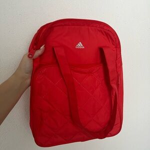 Orange Adidas Gym Shoulder Bag